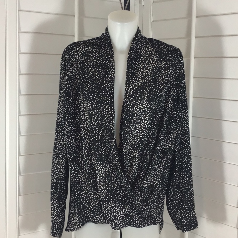 Pleione draped front top